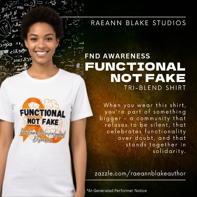 Camiseta Tri-Blend Funcional Não Falsa Conscientiz (Criador carregado)