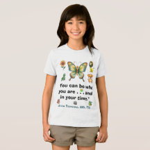 CAMISETA TRI-BLEND INFANTIL 'VOCÊ PODE SER QUEM VO