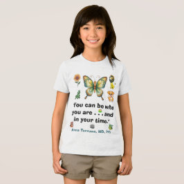 CAMISETA TRI-BLEND INFANTIL 'VOCÊ PODE SER QUEM VO