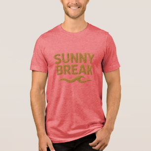 Camiseta Tri-blend Masculina Bella+Canvas, Branca,