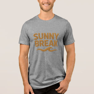 Camiseta Tri-blend Masculina Bella+Canvas, Branca,