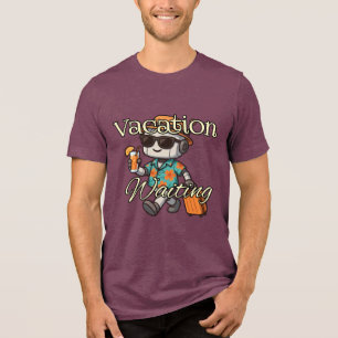 Camiseta Tri-blend Masculina Bella+Canvas, Branco,