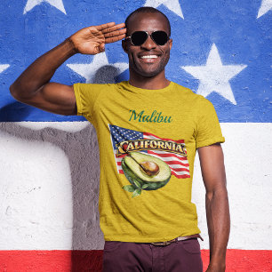 Camiseta Tri-Blend Masculina da Califórnia Bella+C