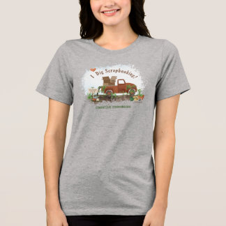 Camiseta Tri-Blend para senhoras