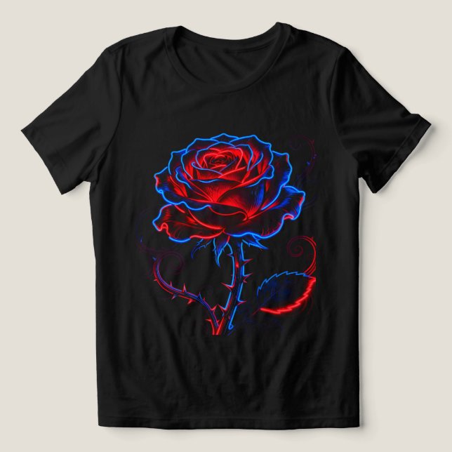 Camiseta Tri-Blend Rosa Neon (Design frontal)