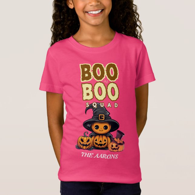 Camiseta Tri-Blend Shirt :  HALLOWEEN Boo-Treat #2 (Frente)