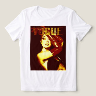 Camiseta Tri‑Blend "Striking a Pose" da Retro Vogu