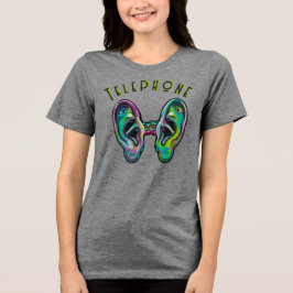 Camiseta Tri-Blend Telefone