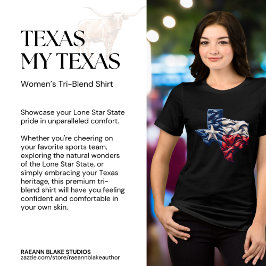 Camiseta Tri-Blend Texas Minha Texas Feminina