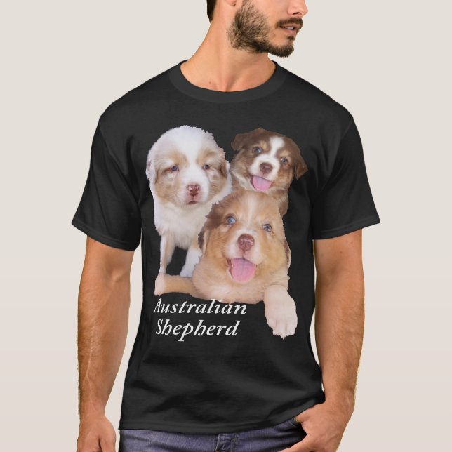 Camiseta Tri & filhotes de cachorro vermelhos vermelhos do (Frente)