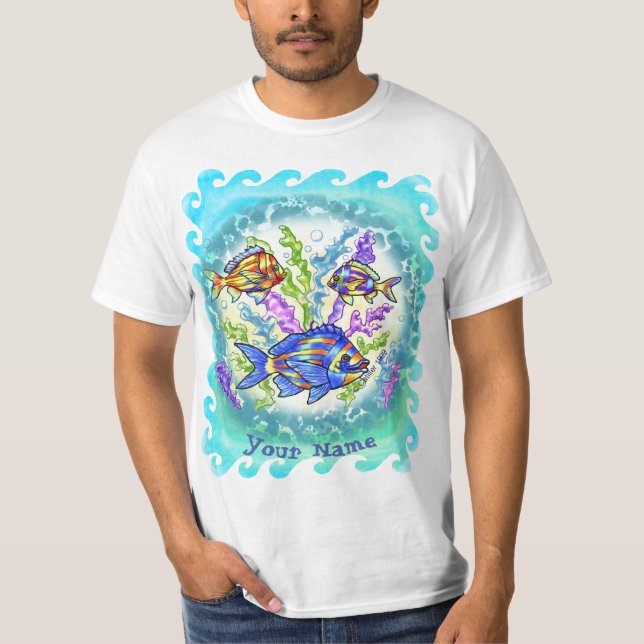 Camiseta Triada de Peixes (Frente)