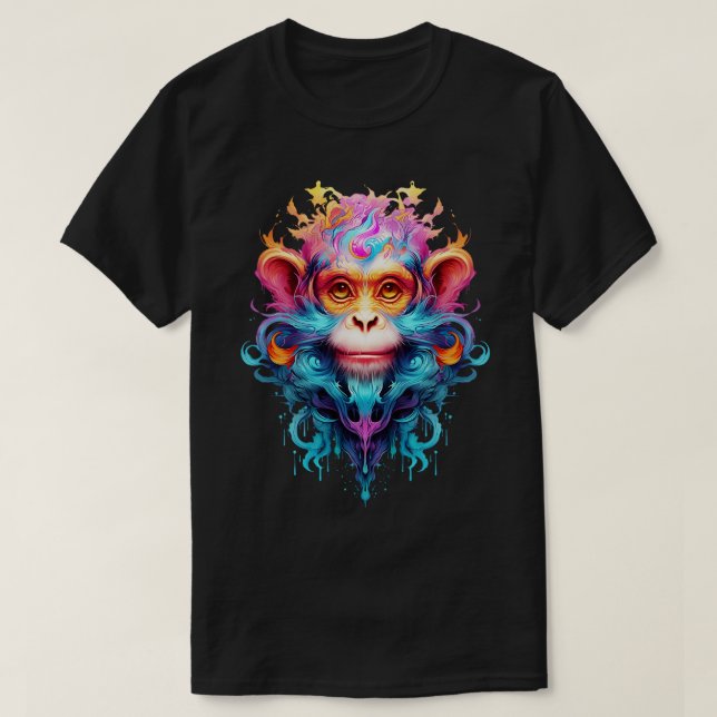 Camiseta Triagem de Macacos (Frente do Design)