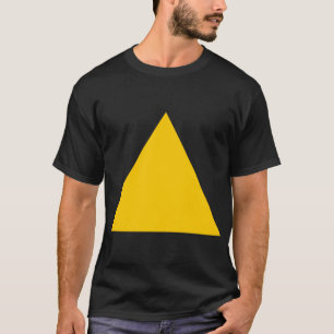 Camiseta Triângulo - âmbar