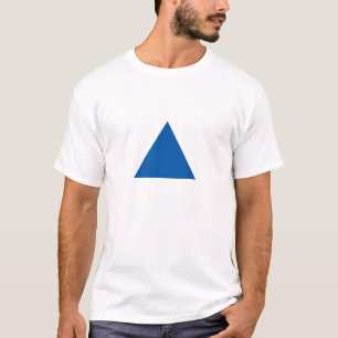 Camiseta Triângulo azul