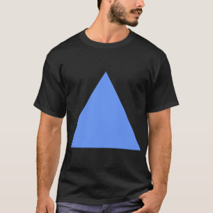 Camiseta Triângulo - Azul Bebê