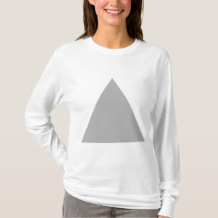 Camiseta Triângulo - Cinza de 30pc