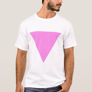 Camiseta Triângulo cor-de-rosa do orgulho gay