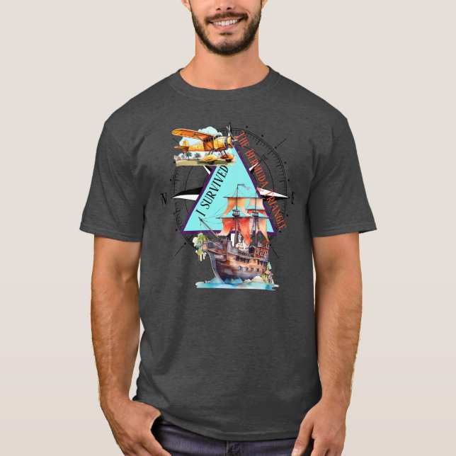 Camiseta Triângulo das Bermudas (Frente)
