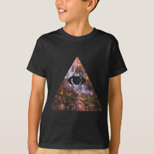 Camiseta Triângulo de Galáxia