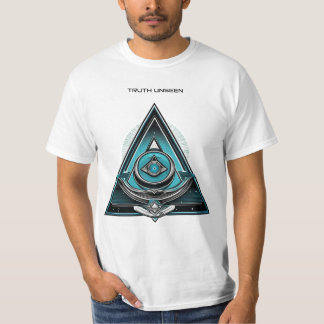 Camiseta Triângulo de Todos os Olhos - Arte Geométrica Míst
