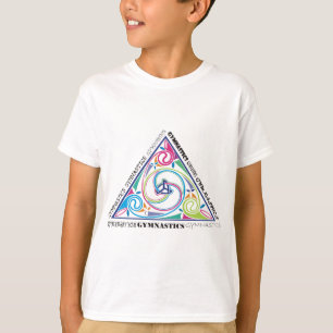 Camiseta Triângulo do céltico da ginástica