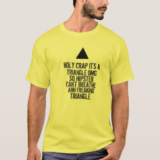 Camiseta Triângulo do Hipster OMG