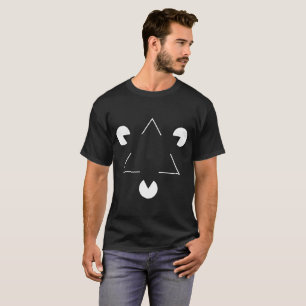 Camiseta Triângulo Kanizsa