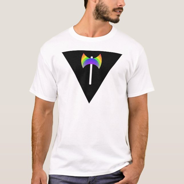 Camiseta Triângulo Labrys (Frente)