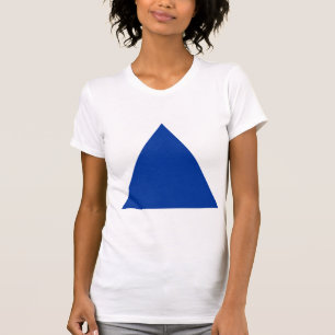 Camiseta Triângulo - Marinho azul