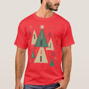 Camiseta Triângulo matemático Natal Feio Natal