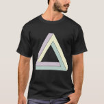 Camiseta Triângulo Penrose Impossível<br><div class="desc">O triângulo de Penrose.</div>