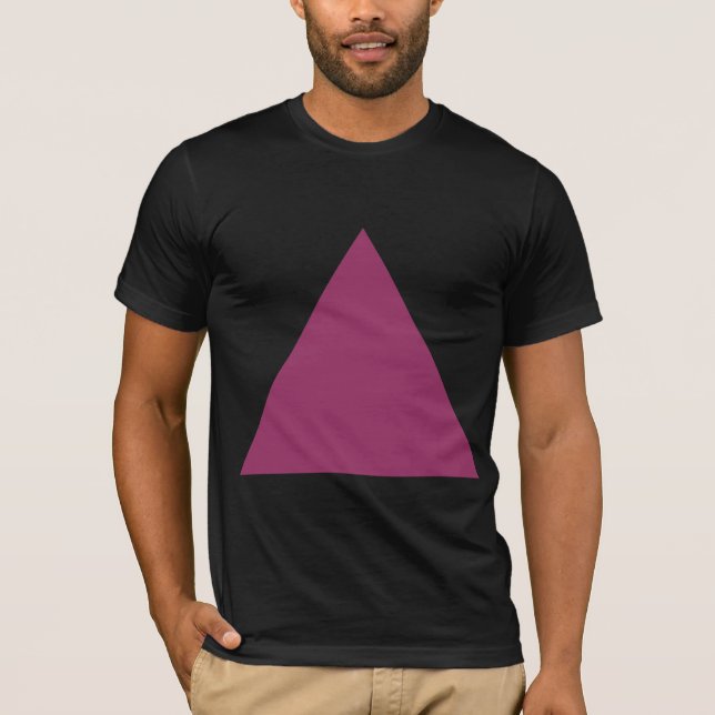 Camiseta Triângulo - Plum (Frente)