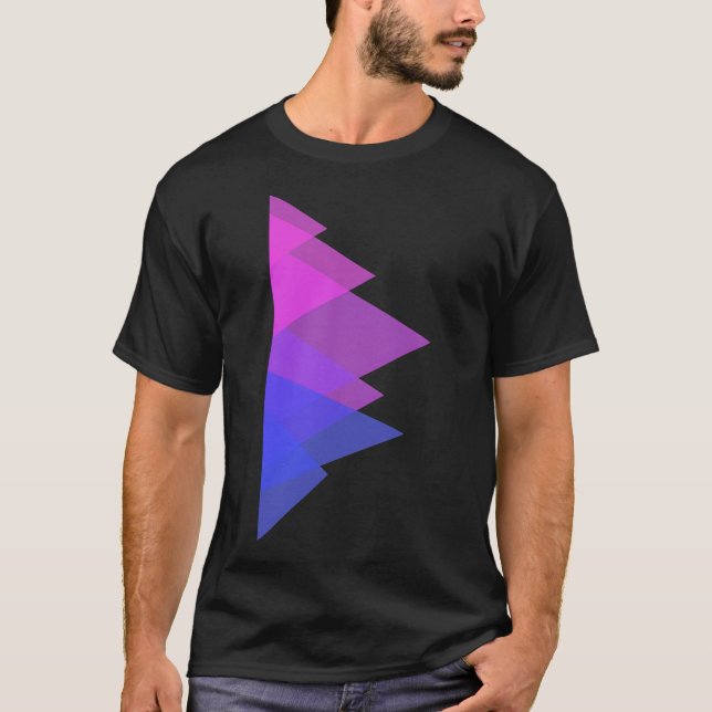 Camiseta Triângulos Bi (Frente)