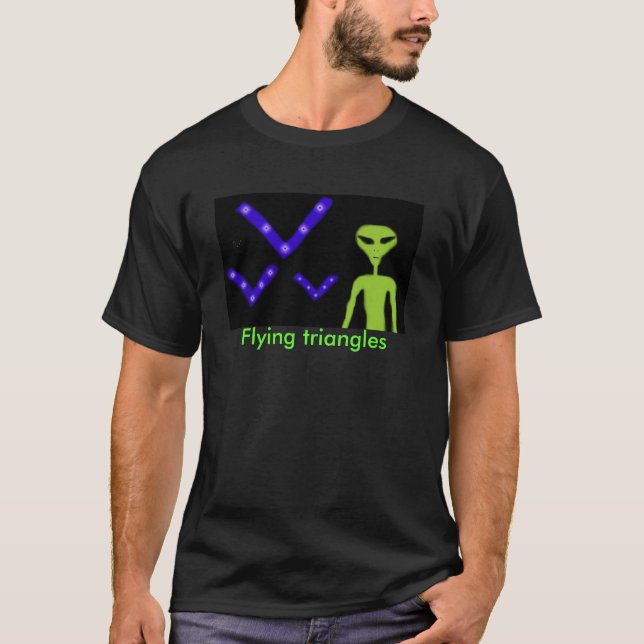 Camiseta Triângulos do vôo (Frente)
