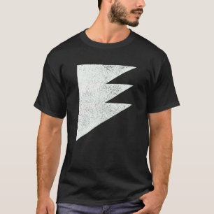 Camiseta Triângulos Geométricos Sobrepor Formas Geometria D
