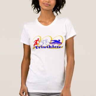 Camiseta Triathlete - FUNCIONE a NATAÇÃO da BICICLETA - o T