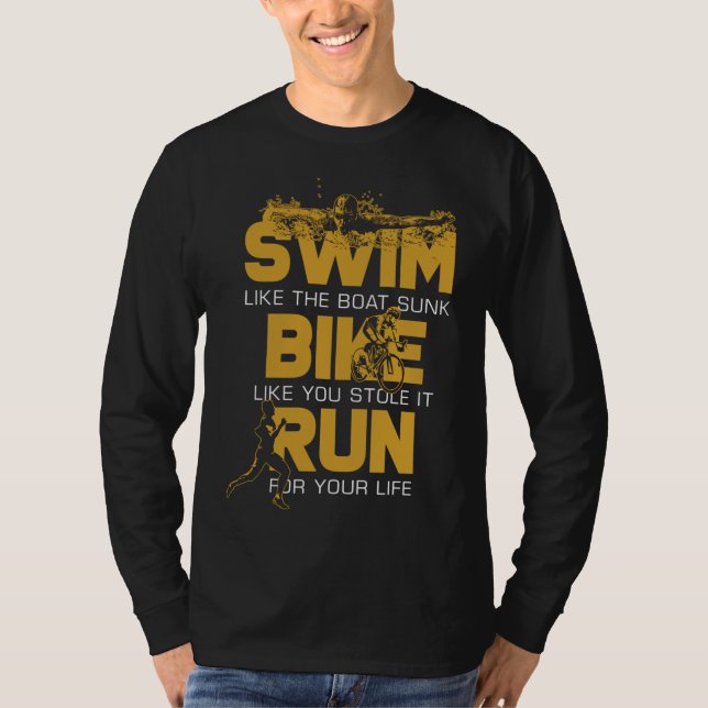 Camiseta Triathlete Gifts Triathlon (Frente)