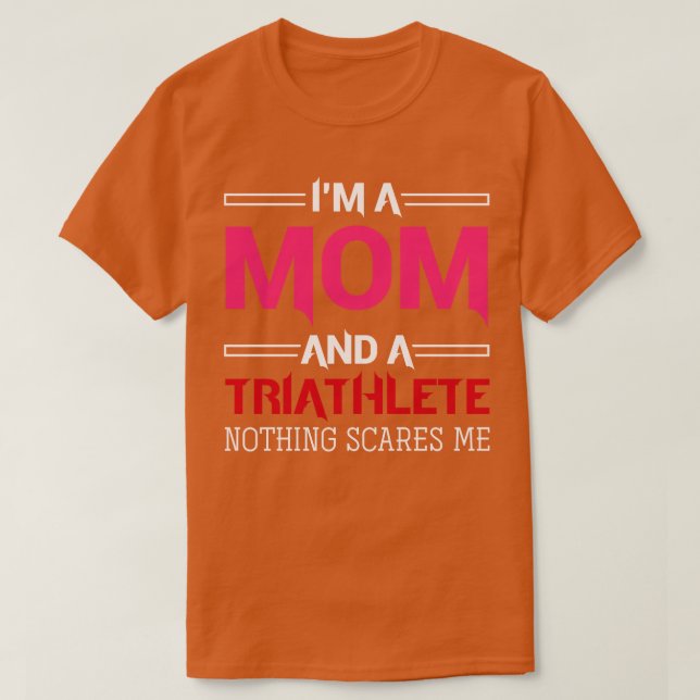 Camiseta Triathlete Mãe Triathlon (Frente do Design)
