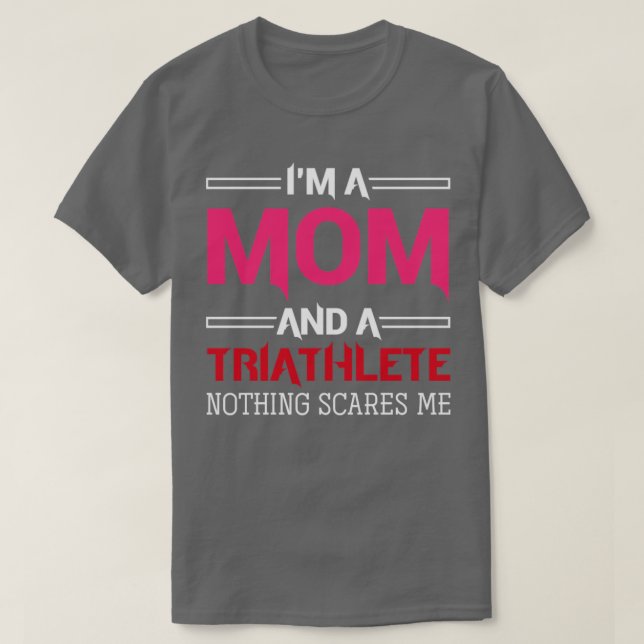 Camiseta Triathlete Mãe Triathlon (Frente do Design)