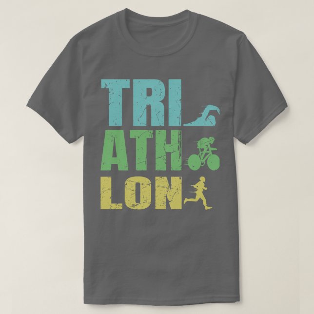 Camiseta Triathlete Triathlon Traithlete Tri Gifts (Frente do Design)
