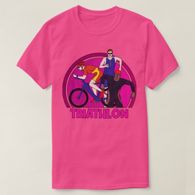 Camiseta Triathlon (Frente do Design)