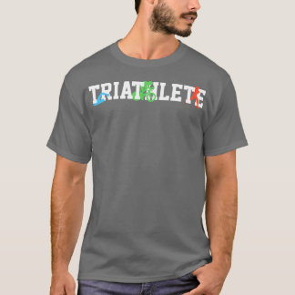 Camiseta Triathlon Correndo Nadando Bife
