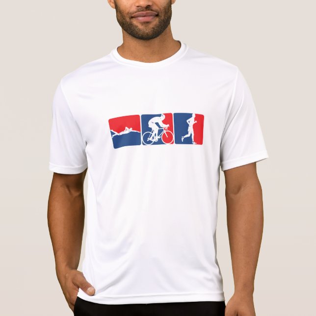 Camiseta Triathlon da liga principal (Frente)