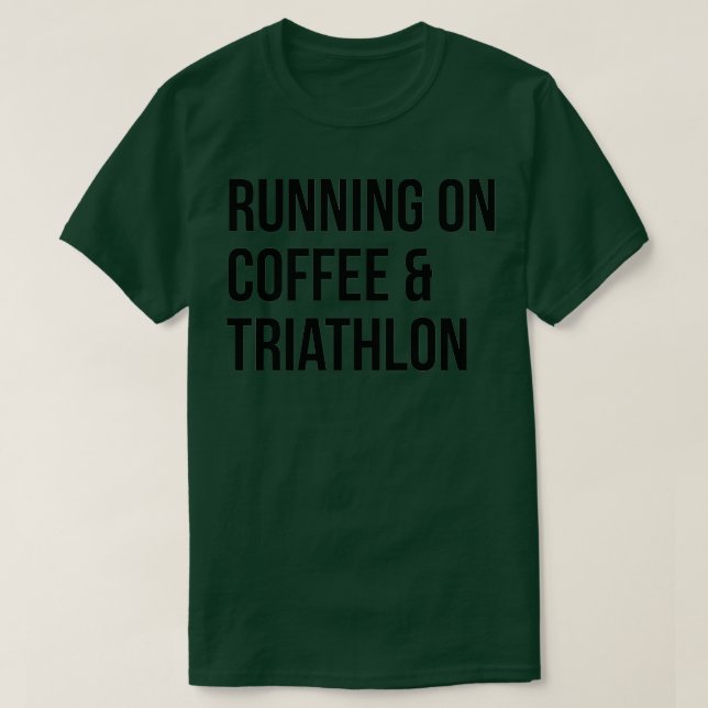 Camiseta Triathlon Funny Saying (Frente do Design)