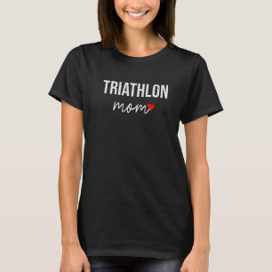 Camiseta Triathlon Mãe Cute Triathlon Mãe Para Mulheres