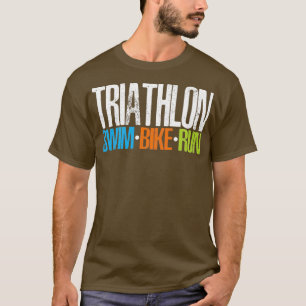 Camiseta Triathlon Natação Bike Run 21