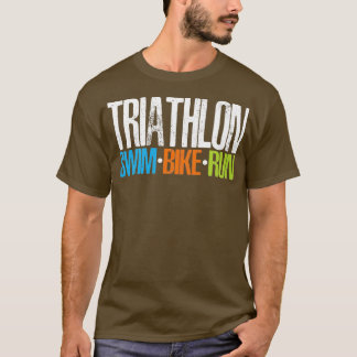 Camiseta Triathlon Natação Bike Run 21