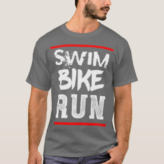 Camiseta Triathlon Natação Bike Run 5
