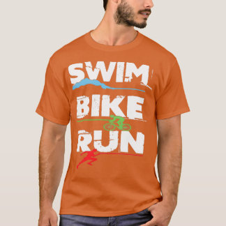 Camiseta Triathlon Natação Bike Run 60 2