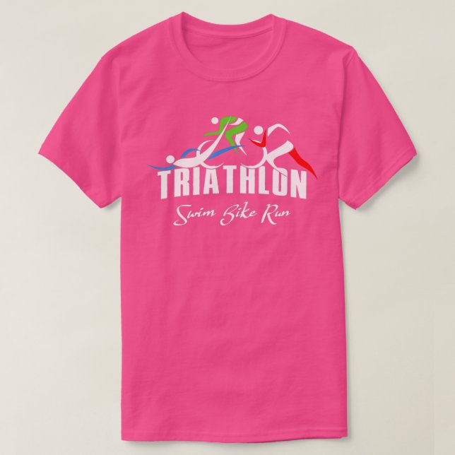 Camiseta Triathlon Natação Bike Run 66 (Frente do Design)